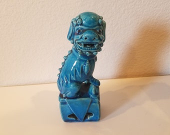 Turquoise Chinese Foo Dog