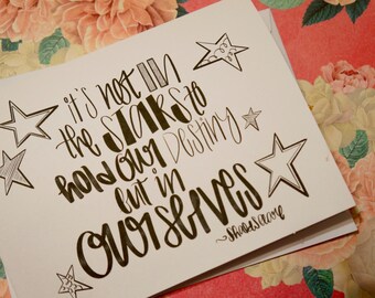 Destiny - Greeting Card
