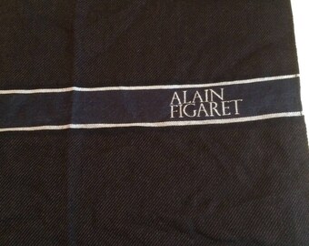 Alain Figuaret scarf in wool and silk