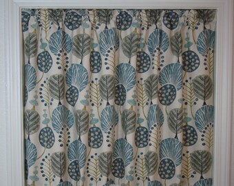 Custom Kitchen Cafe Curtain Modern Floral Cafe Curtain Cafe Kitchen Curtains