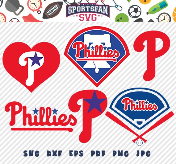 Philadelphia Phillies svg pack baseball team baseball