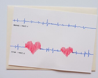 Red meets Blue - Valentine Sweet Cards