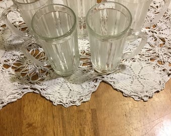 Vintage Beer Mugs set of 5