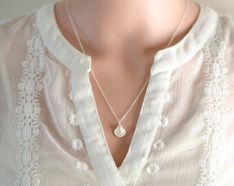 Maroon - Handcrafted Shell & Thread Work Necklace Set 08