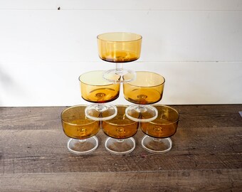 Red cut glass vintage