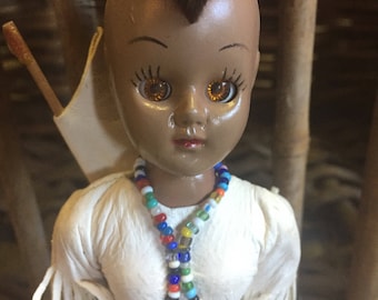 Vintage Carlson Native American Doll