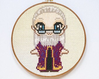 Albus Dumbledore Cross Stitch Kit