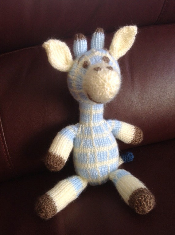 Knitted Baby giraffe Knitting pattern giraffe