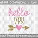 VPK SVG, Hello VPK, First Day of Vpk, Cut Files For Silhouette Cameo, Cricut, Svg Download,Svg-Dxf-Png, Vpk Svg