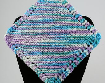 Knitted Dishcloth, Cotton Dishcloth, Colorful Dishcloth, Pack of Dishcloths, Handmade Dishcloths