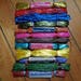 Lot of Swistraw Yarn,Ribbon Straw Yarn,12 Skeins - FREE SHIPPING
