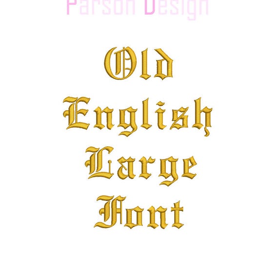 old english monogram letters font free