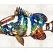 Grouper Fish Art Print from Painting Colorful Deep Sea Fishing