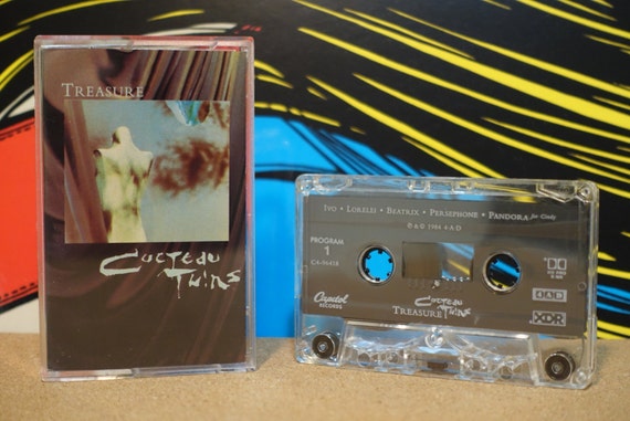 Treasure by Cocteau Twins Vintage Cassette Tape