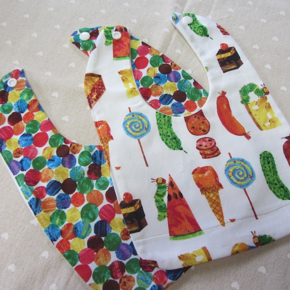 Free Postage The Very Hungry Caterpillar Unisex Bandana Dribble Bib