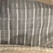 Vintage Cream Stripe Silk Organza