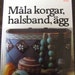Swedish Folk Painting Book "Måla Korgar, Halsband, Ägg" by Leena Svensson, Paint Baskets, Necklaces, and Eggs