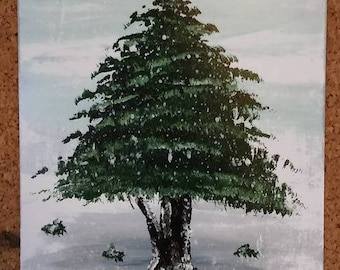 Evergreen Tree 3 (print)