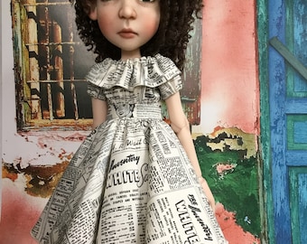 Newsy dress for Connie Lowe’s Big Stella