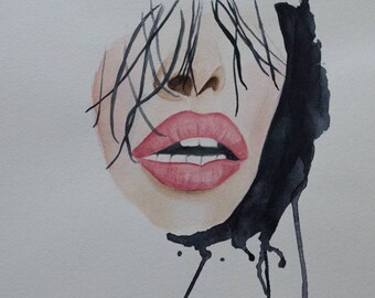 Original Watercolor painting, watercolour