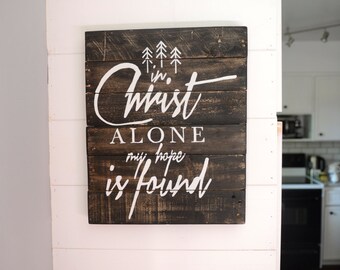 In Christ Alone my Hope is Found