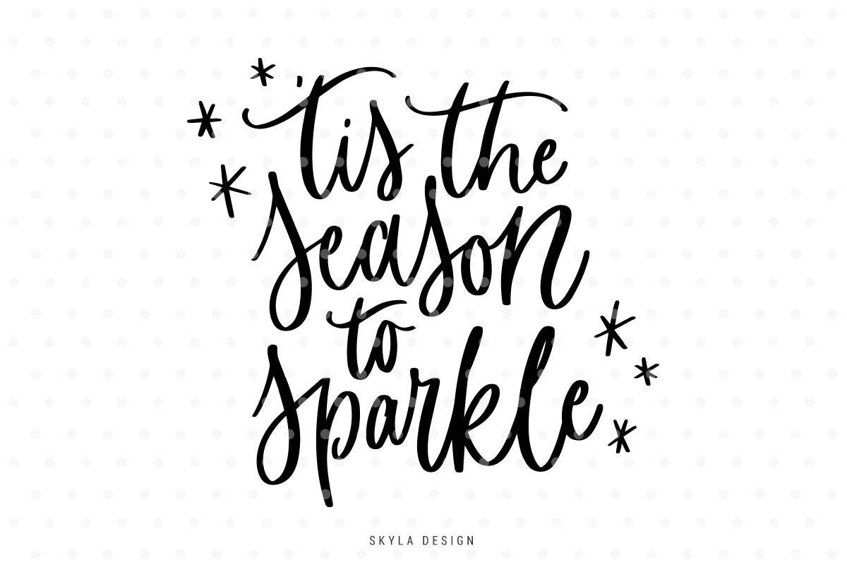 Download Tis the season to sparkle Svg Merry Christmas SVG Christmas