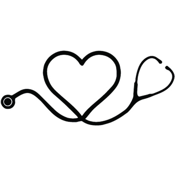 Download Nurse Logo 2 Registered Nursing Scrub Medical Doctor Heart