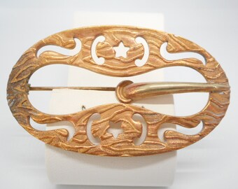 Antique Victorian Jewelry Sash Pin Brooch