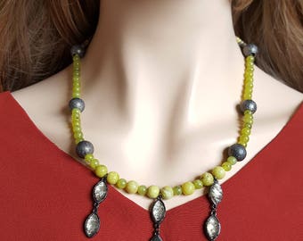Yellow Statement Necklace