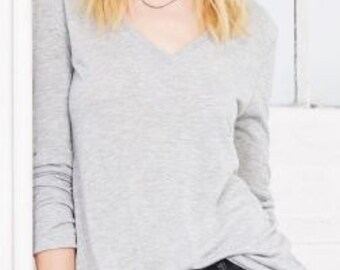 Long Sleeve Top, Top, Shirt, Flowy, Flowy Long Sleeve Shirt