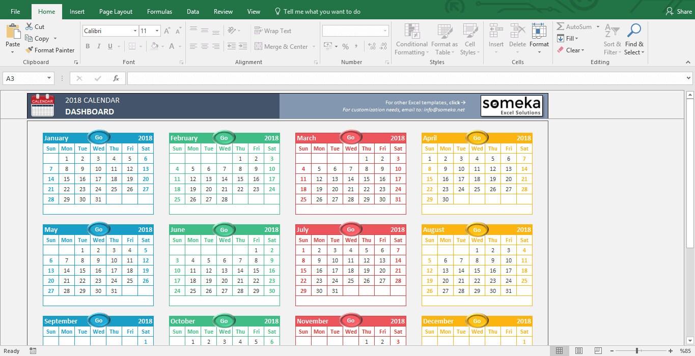excel calendar template 2019 printable spreadsheet excel spreadsheet calendar