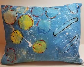 Fine Art Pillow on Evolon® - "Seashells"