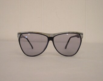Vintage sunglasses, 1980s sunglasses, oversized sunglasses, 80s glasses