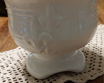 Jardinière en blanc