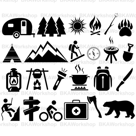 Free Free 77 Silhouette Camping Svg Free SVG PNG EPS DXF File