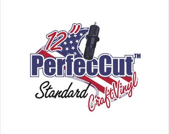 PerfecCut Decal Vinyl 12" sheets , same face-film as Oracal 651 Glossy