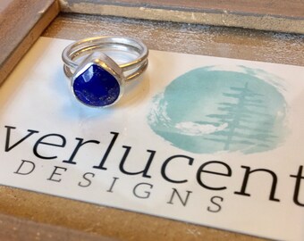 Sterling Silver Lapis Lazuli Ring
