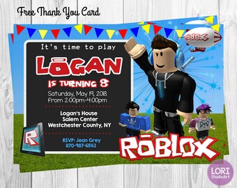 Images Roblox Birthday Invitations Best Games Resource Www - 