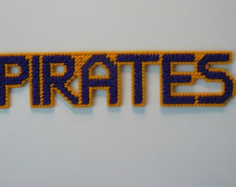 Pirates in Handmade, Needlepoint Magnets