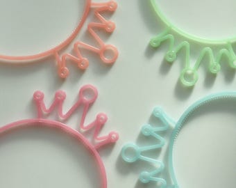 Glow in the Dark Crown Headbands