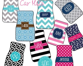 Car Mat Monogram Car Floor Mats Personalized Car Mats Custom Car Mats Monogrammed Car Mat