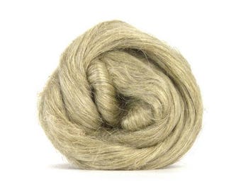 Flax Natural Spinning Fiber - 4 oz