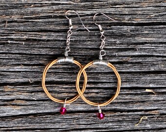 Guitar String Earrings - The Delilah