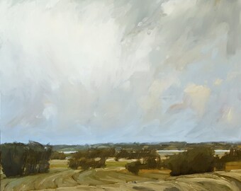 From Here To There | Oil Painting Original Painting Landscape Painting | 24 x 24.5