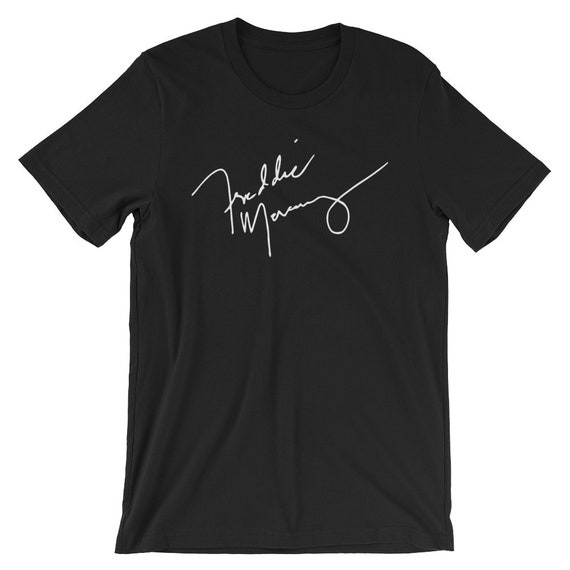 Freddie Mercury signature shirt