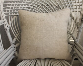 vintage kilim pillow White Colour Pillow 16x16 pillow cover Decorative Kilim Pillow Turkish Kilim Pillow Cushion 1082