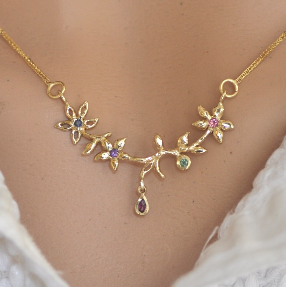 14K Solid Gold Necklace 14k Solid Gold Pendant Solid Gold