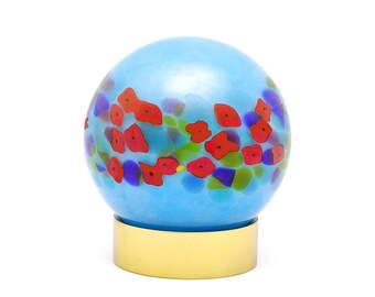 Pet Urn or Keepsake - Poppies