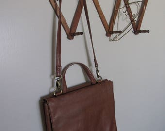 Vintage Leather Bag/ Leather Handbag/ Leather crossbody/ Boulder Ridge