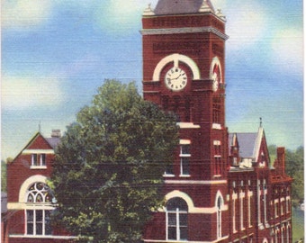Marietta, Georgia, Cobb County, Court House - Vintage Postcard - Postcard - Unused (Y)